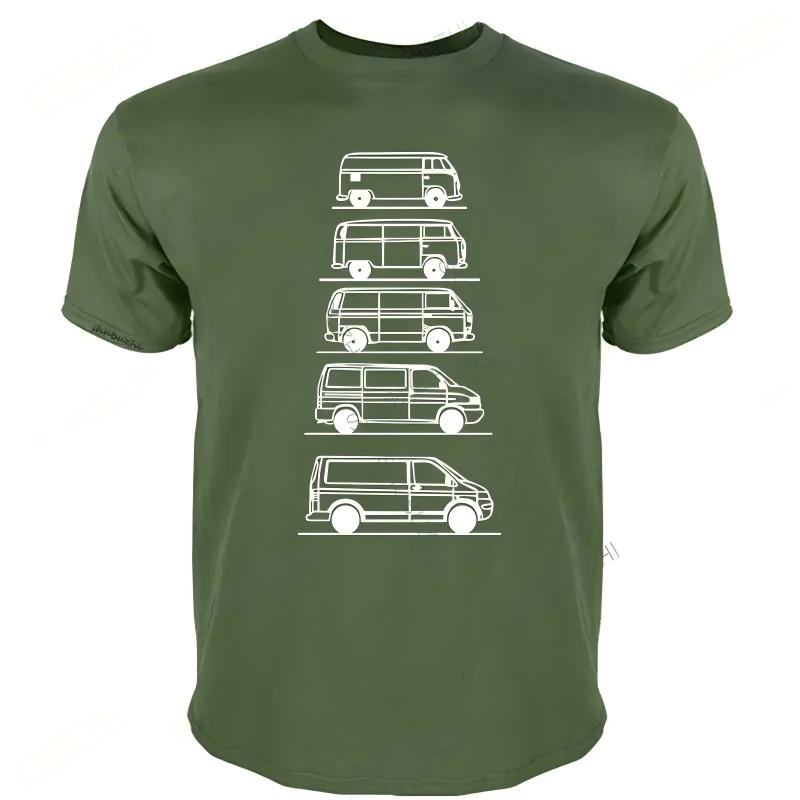 Bus Pattern T-shirt