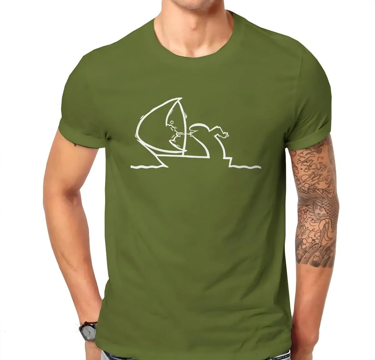 Simple Monster Image T-shirt