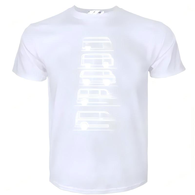 Bus Pattern T-shirt