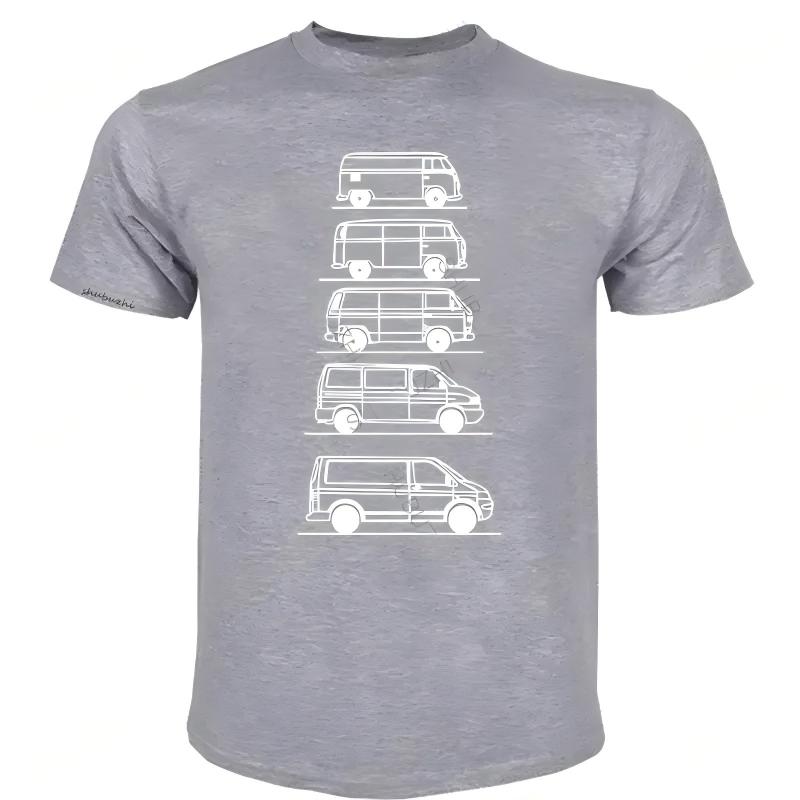Bus Pattern T-shirt