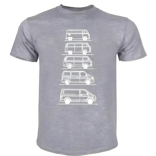 Bus Pattern T-shirt