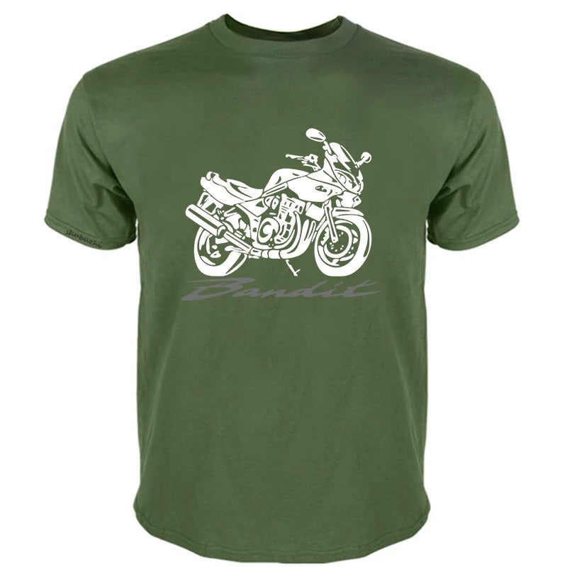 Motorcycle Pattern T-shirt