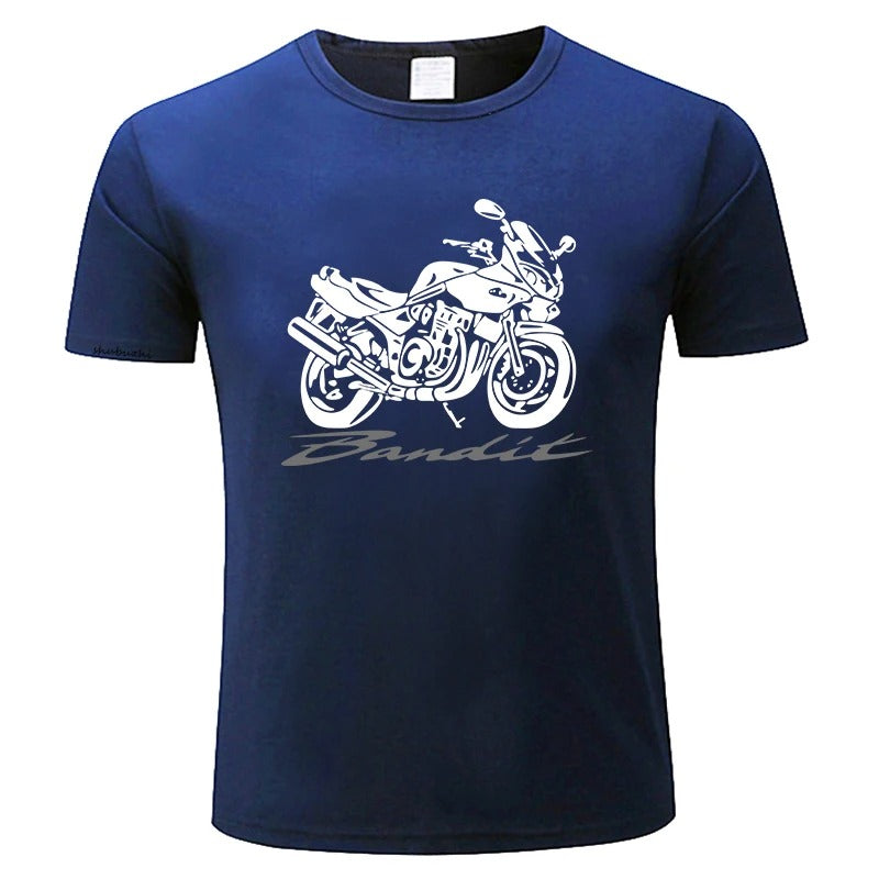 Motorcycle Pattern T-shirt