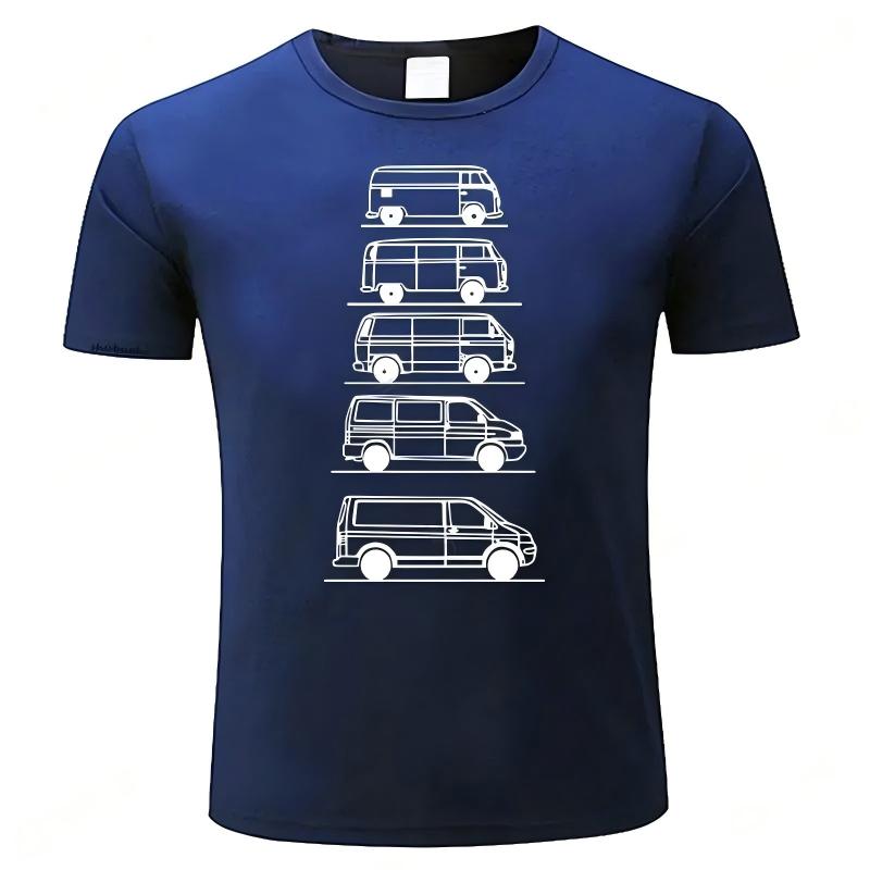 Bus Pattern T-shirt